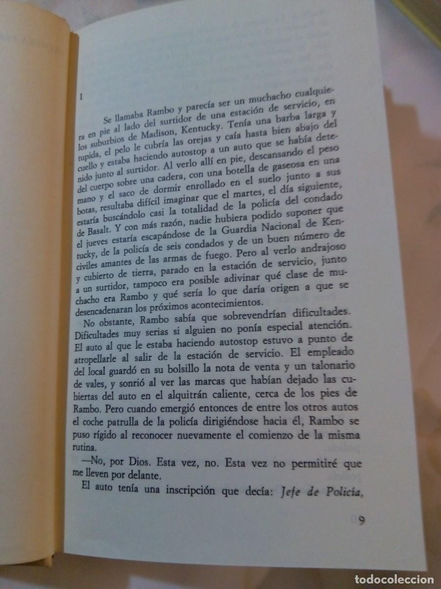 Libros de segunda mano: PRIMERA SANGRE / DAVID MORRELL - Foto 3