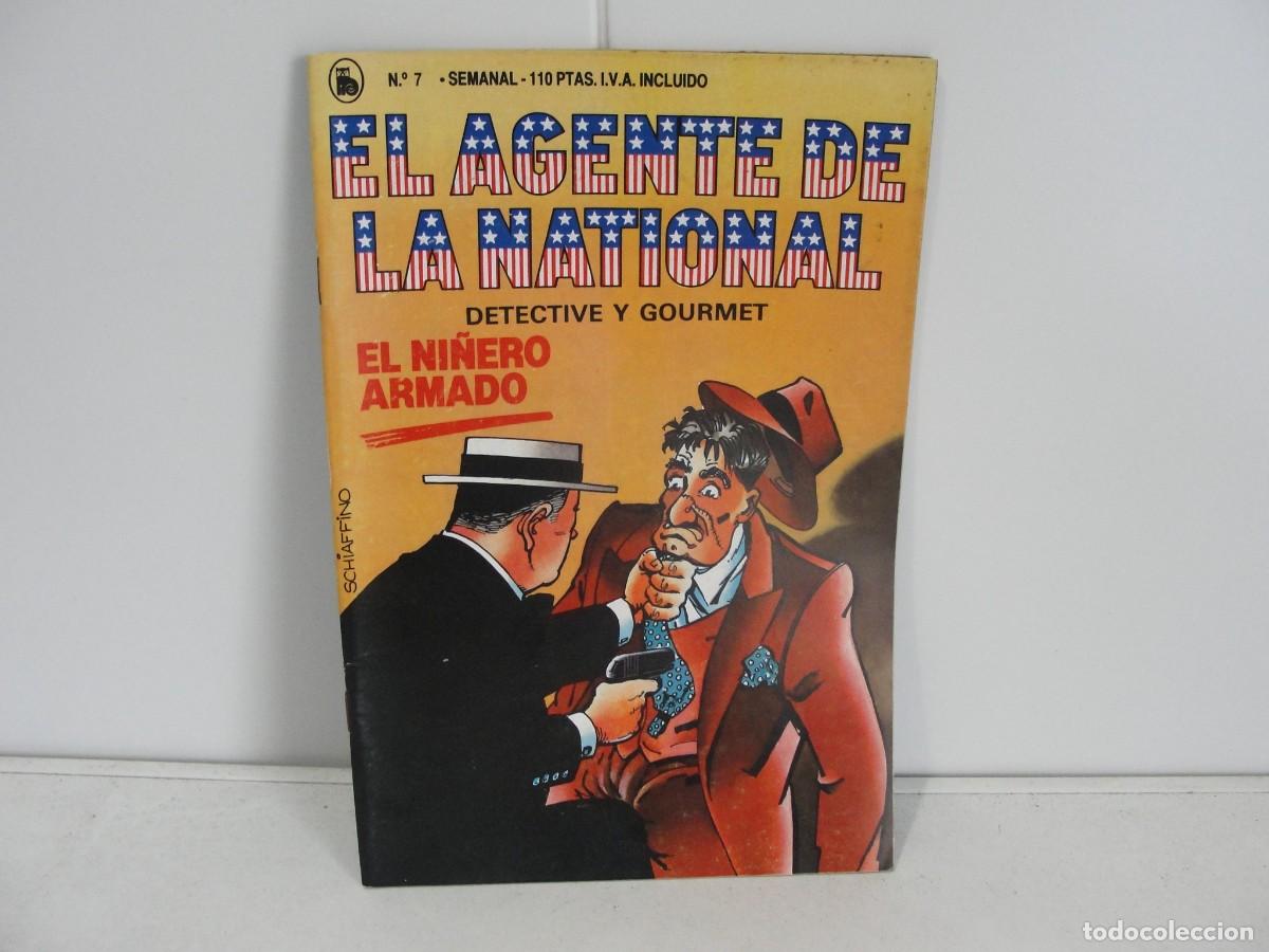 Libri di seconda mano: NOVELA + COMIC BRUGUERA - EL AGENTE DE LA NATIONAL / EL NI&Ntilde;ERO ARMADO - 1986 -