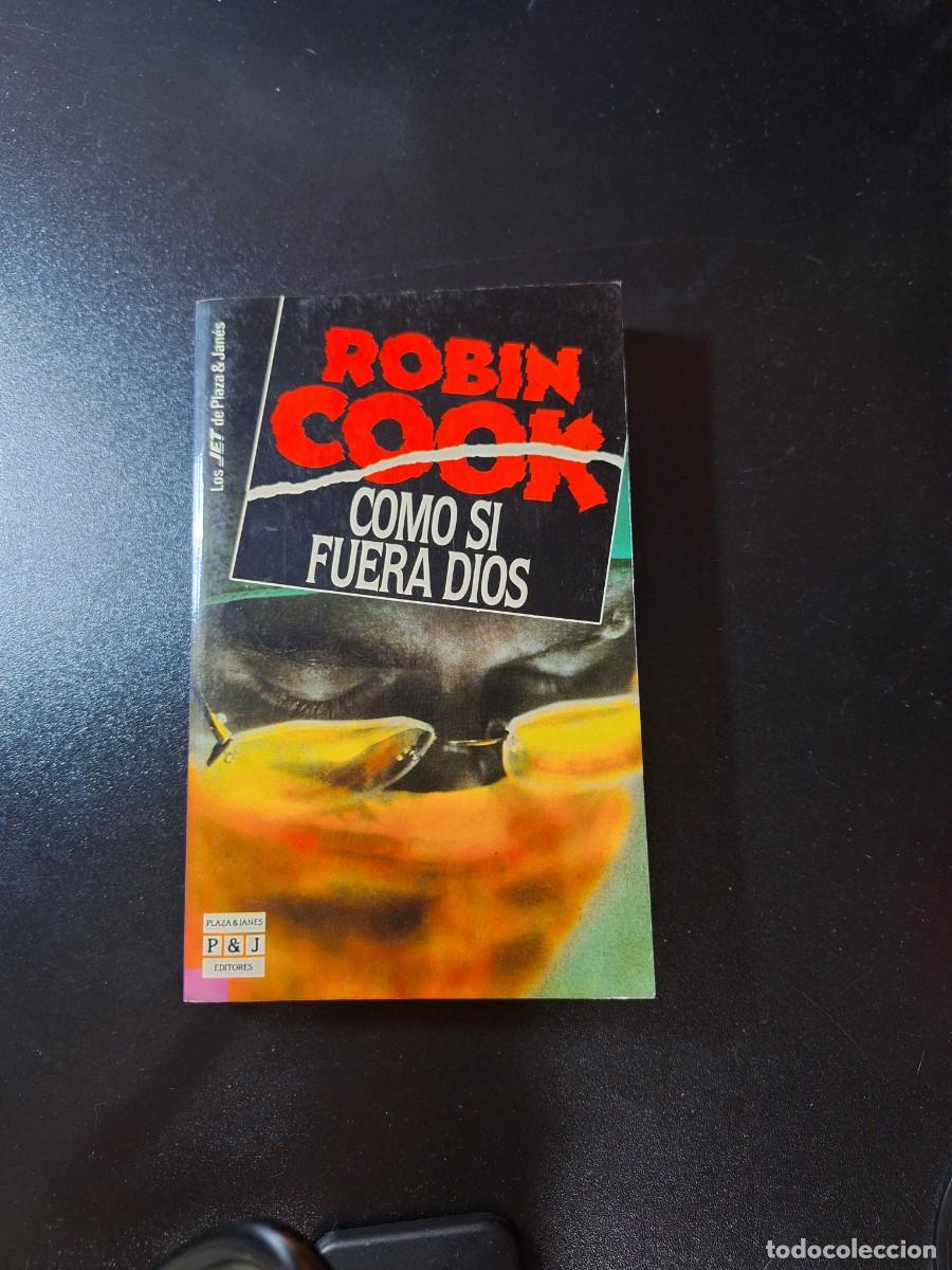 Libros de segunda mano: Como si fuera Dios - Robin Cook - Foto 1