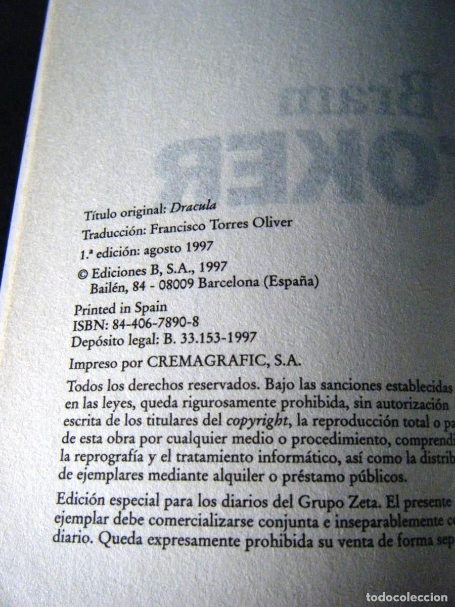 Libros de segunda mano: Dr&aacute;cula - Bram Stoker - Foto 2