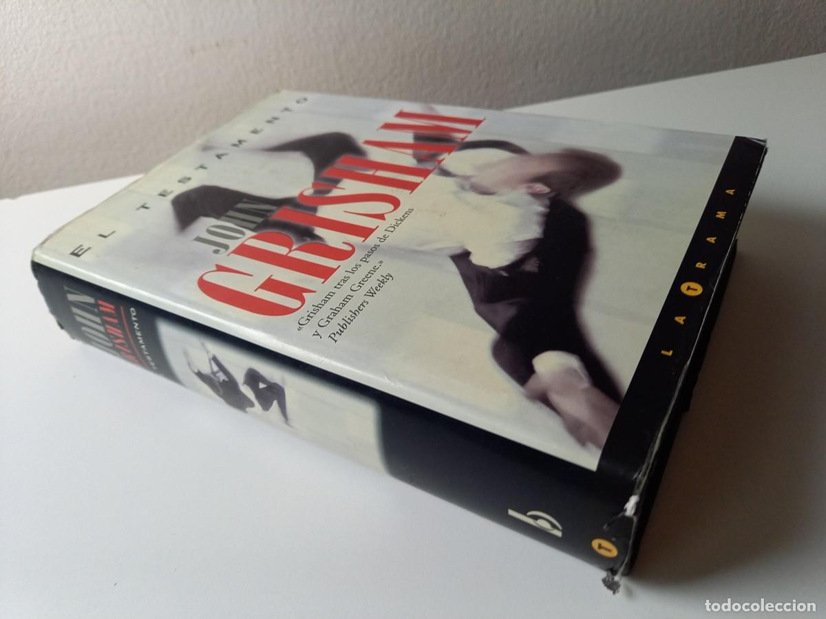 Libros de segunda mano: EL TESTAMENTO. JOHN GRISHAM. - Foto 2