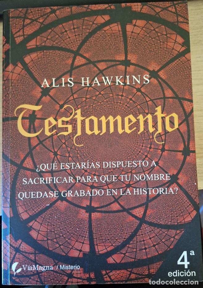 Libros de segunda mano: TESTAMENTO. - HAWKINS, Alis. - Foto 1