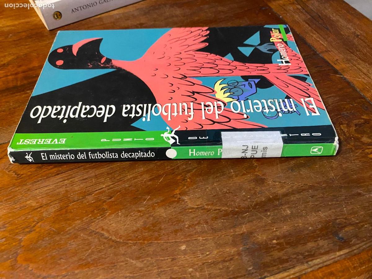 Libros de segunda mano: el misterio del futbolista decapitado, Homero Polar