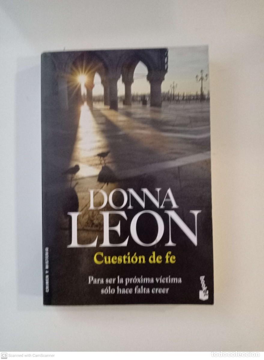 Libros de segunda mano: Cuesti&oacute;n de fe [Donna Leon] - Foto 1