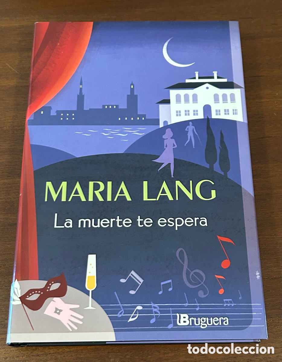 Libros de segunda mano: LA MUERTE TE ESPERA. MARIA LANG. 1a. EDICI&Oacute;N. EDITORIAL BRUGUERA