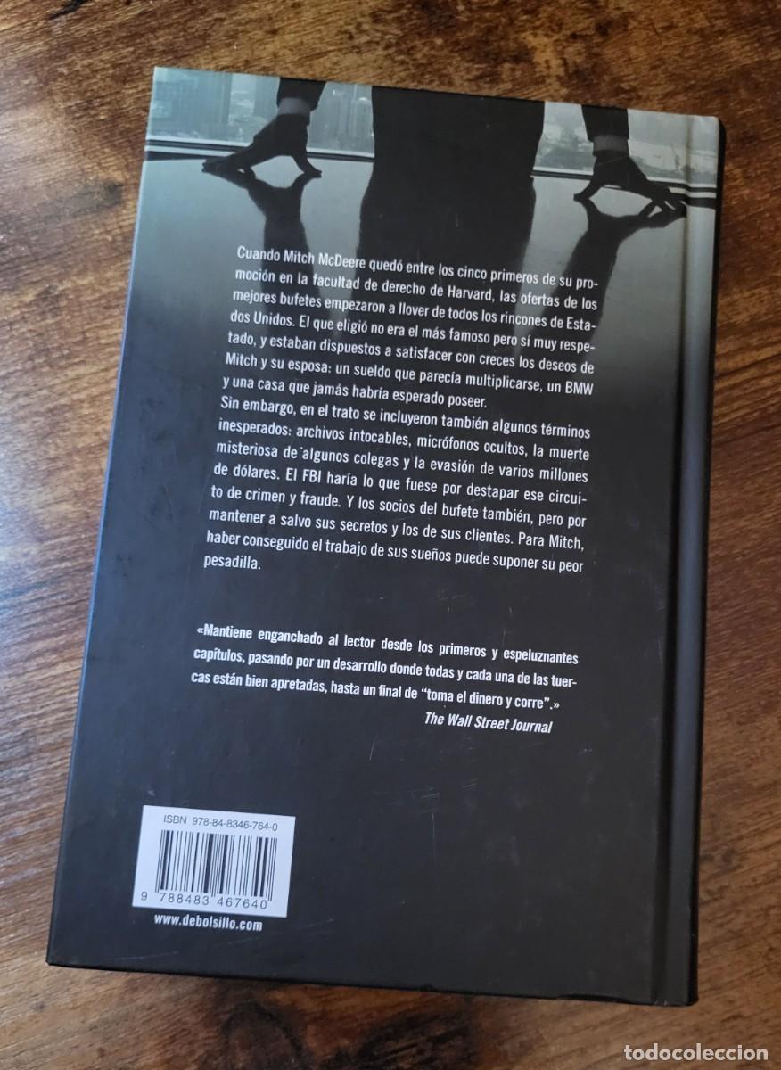 Libros de segunda mano: LA TAPADERA (JOHN GRISHAM) - Foto 2