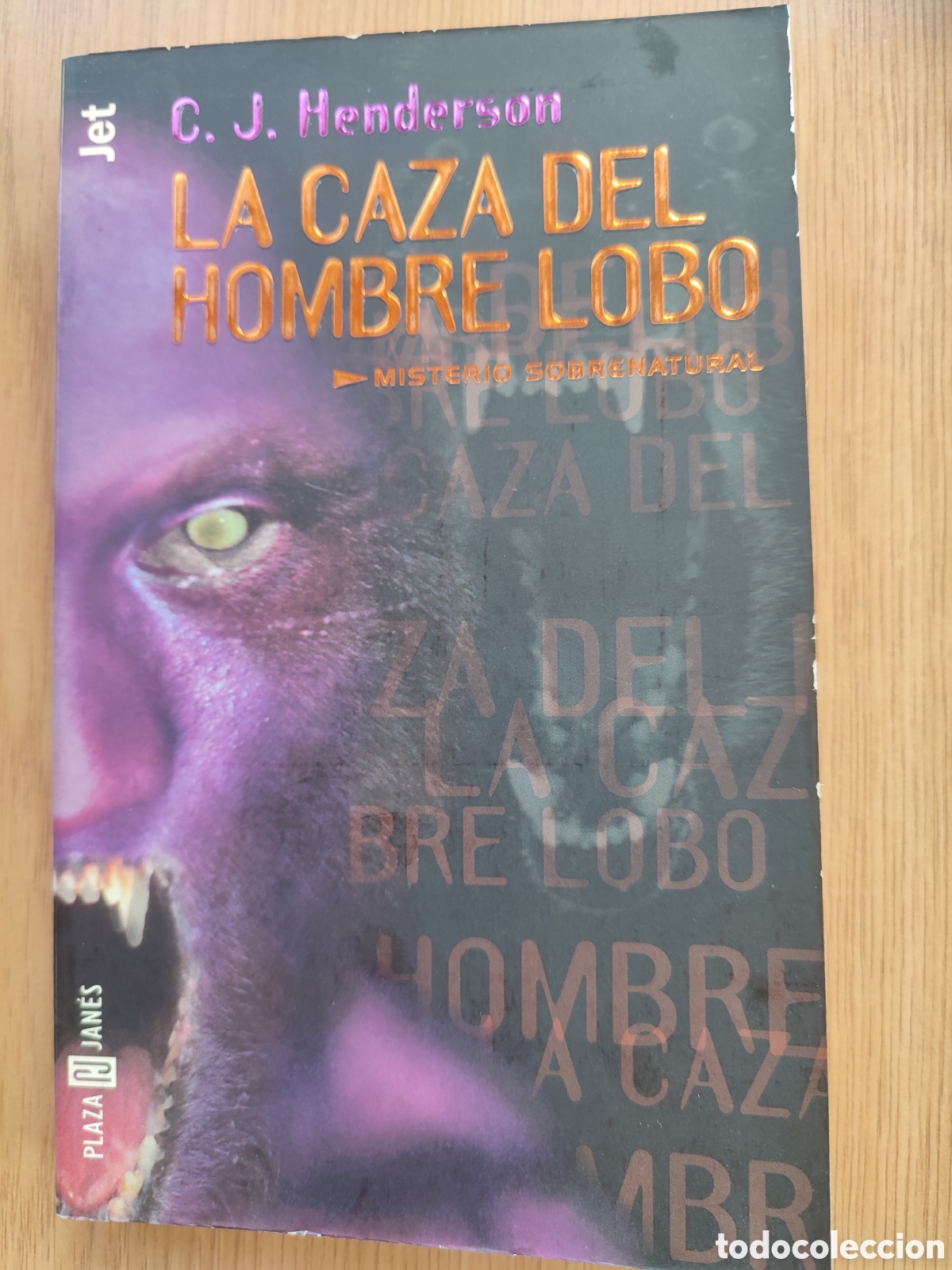 Libros de segunda mano: La caza del hombre lobo.CJ Henderson