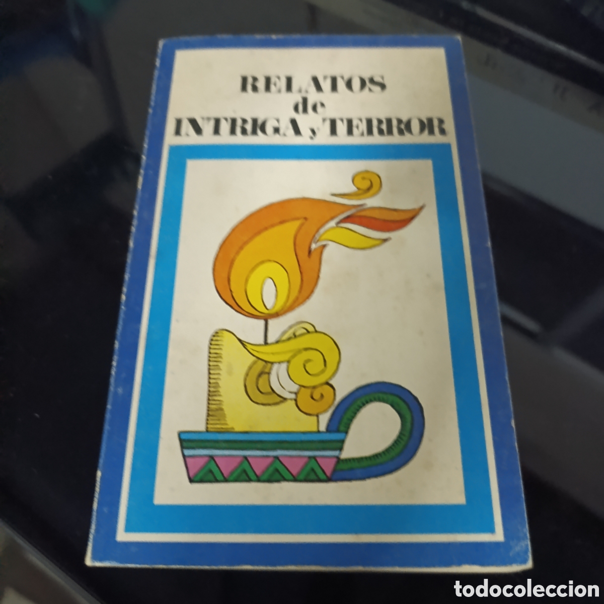 Libros de segunda mano: RELATOS DE INTRIGA Y TERROR,1970 - BIBLIOTECA PEPSI