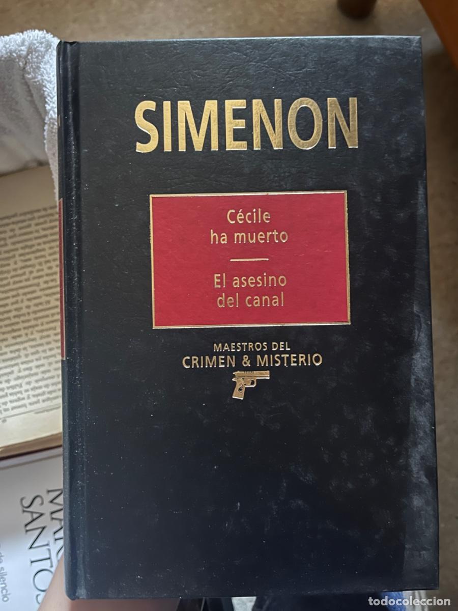 Libros de segunda mano: SIMENON C&eacute;cile ha muerto El asesino del canal.