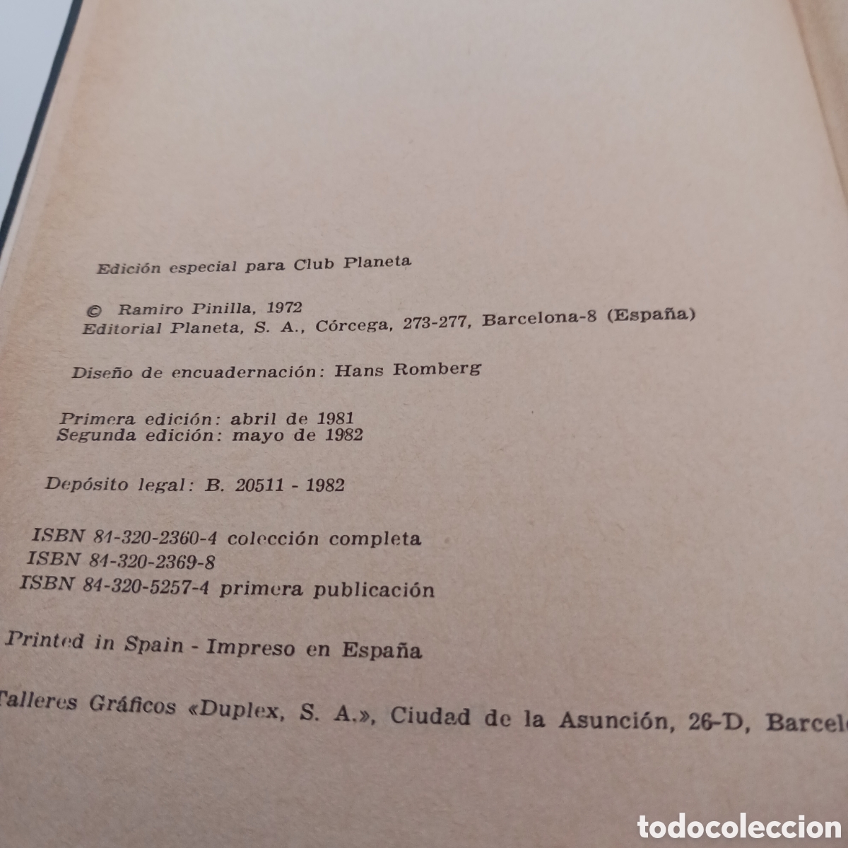 Libros de segunda mano: Seno de Ramiro Pinilla - Foto 4
