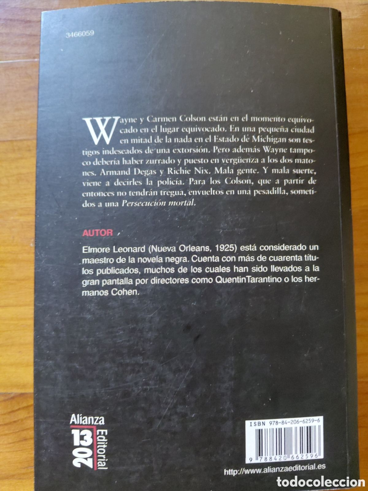 Libros de segunda mano: PERSECUCI&Oacute;N MORTAL, ELMORE LEONARD - Foto 2