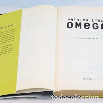 Libros de segunda mano: Omega de Patrick Lynch. Editorial Planeta,2000. - Foto 2