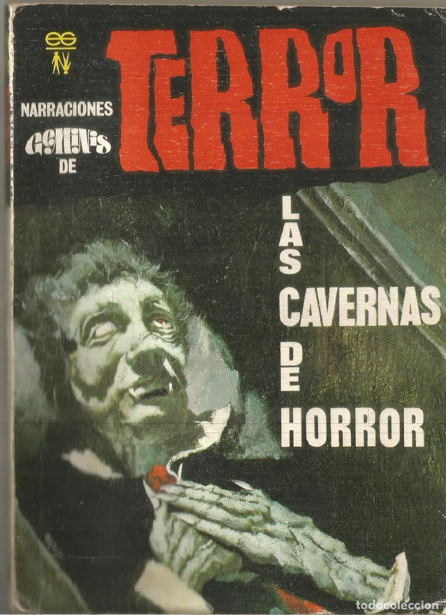 Livros em segunda m&atilde;o: LAS CAVERNAS DE HORROR. NARRACIONES GEMINIS DE TERROR N&ordm; 7