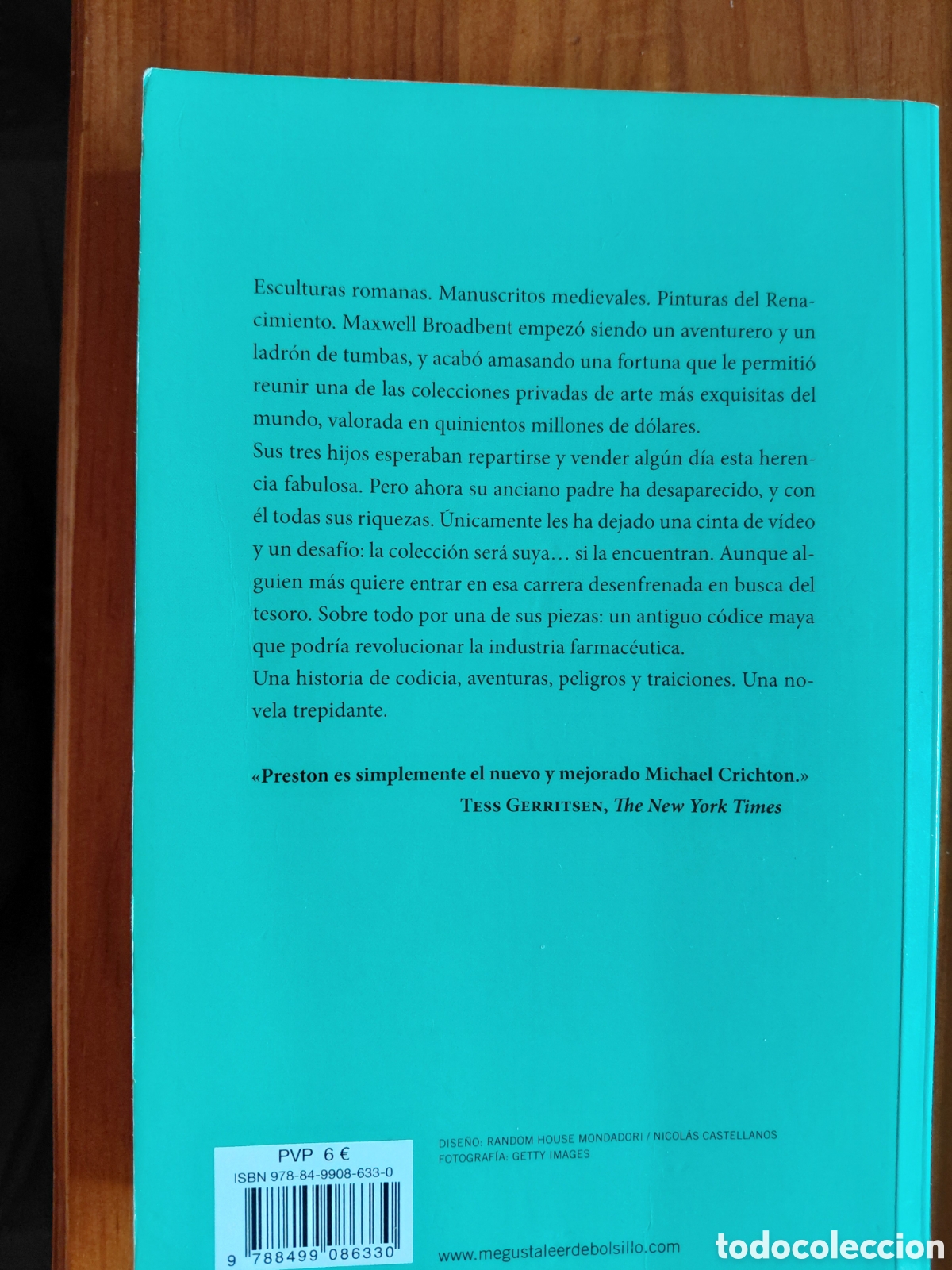 Libros de segunda mano: El c&oacute;dice maya - Douglas Preston - Foto 2