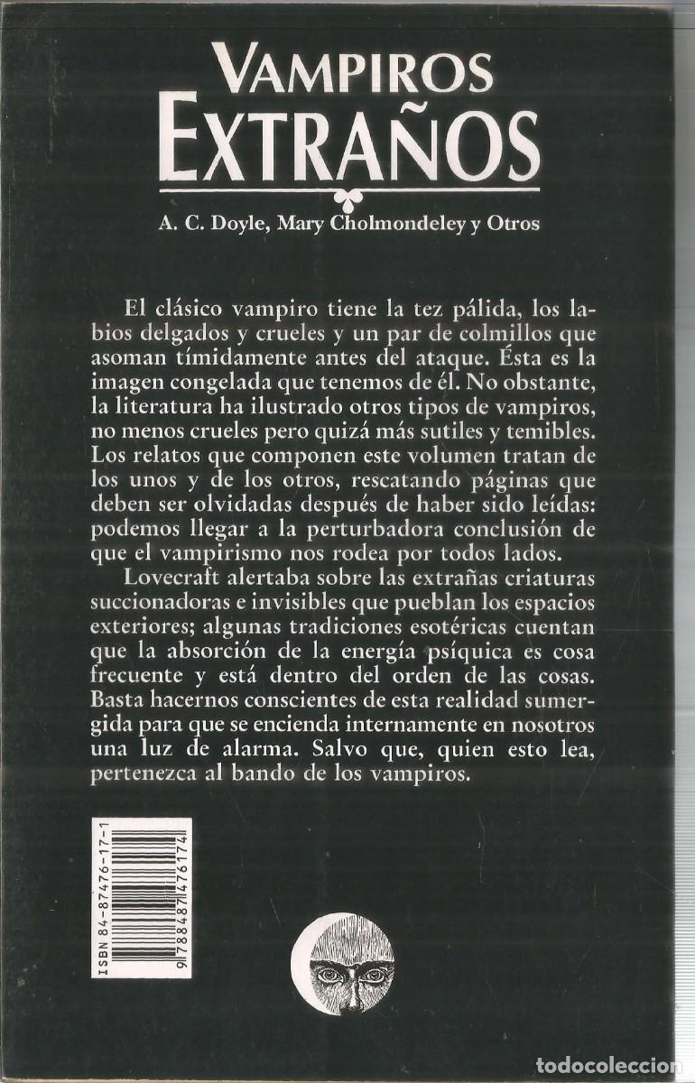 Libros de segunda mano: VAMPIROS EXTRA&Ntilde;OS. AA.V. - Foto 2