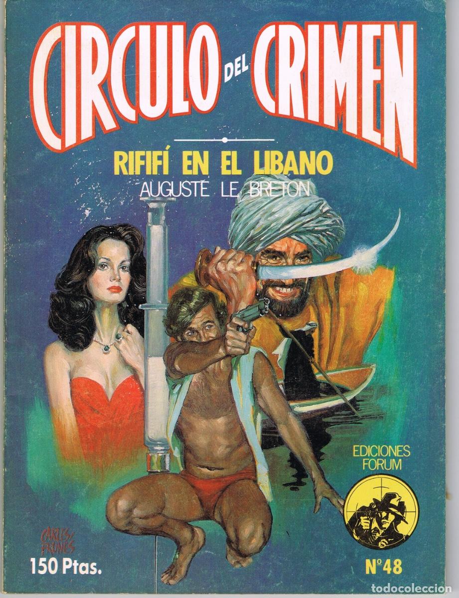 Libros de segunda mano: RIFIFI EN EL LIBANO POR AUGUSTE LE BRETON. CIRCULO DEL CRIMEN N&ordm; 48