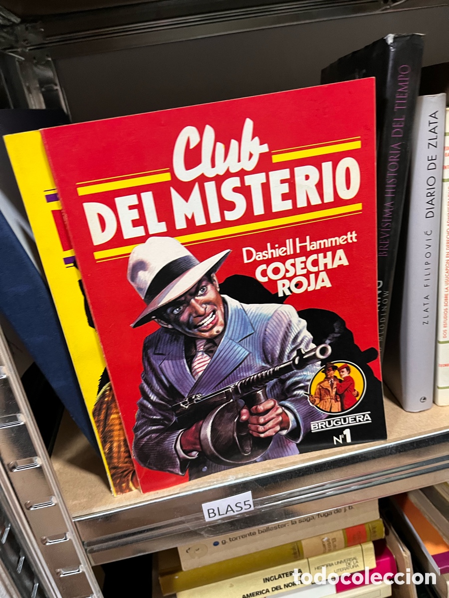 Libros de segunda mano: Blas5 Club del misterio (bruguera) Dashiell Hammett COSECHA roja