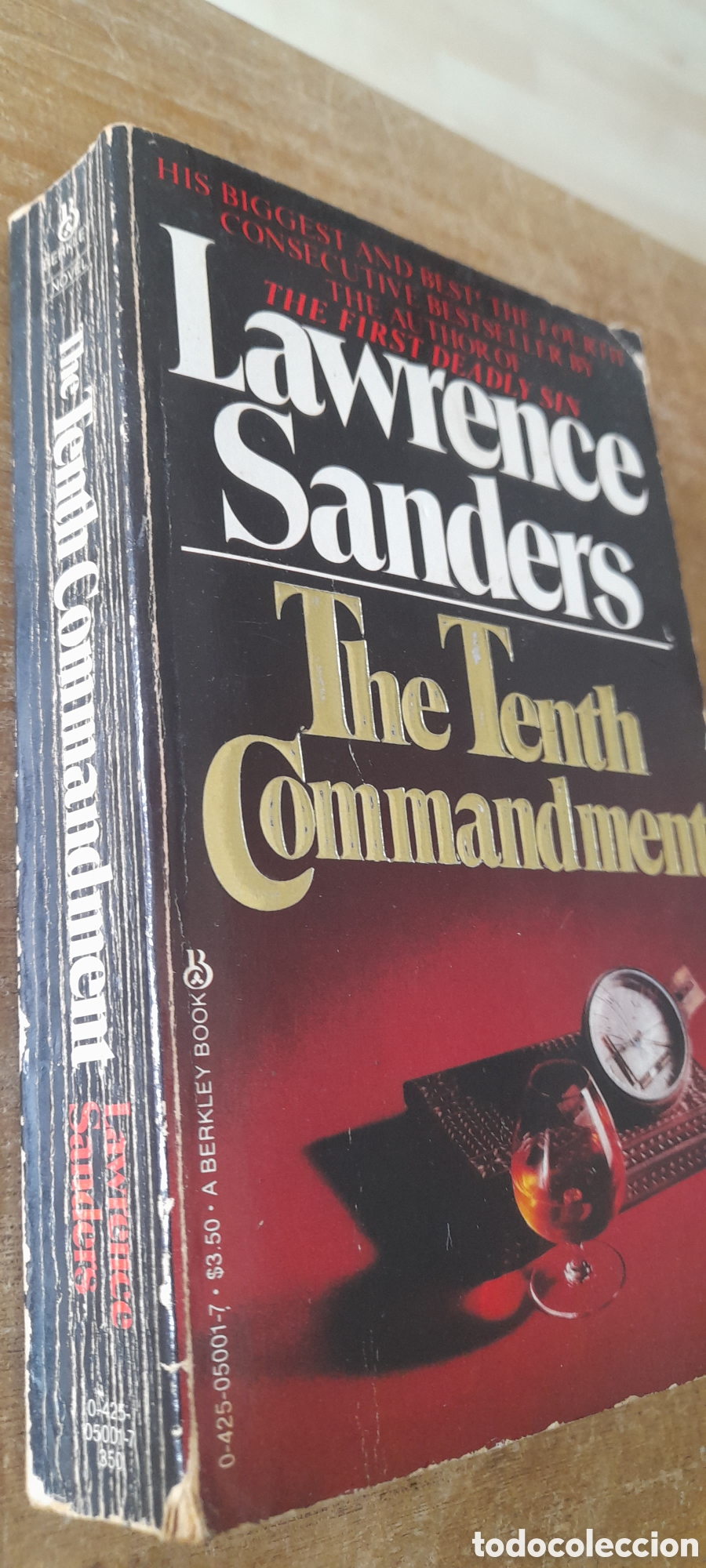 Libros de segunda mano: The ten commandment. Lawrence Sanders - Foto 3