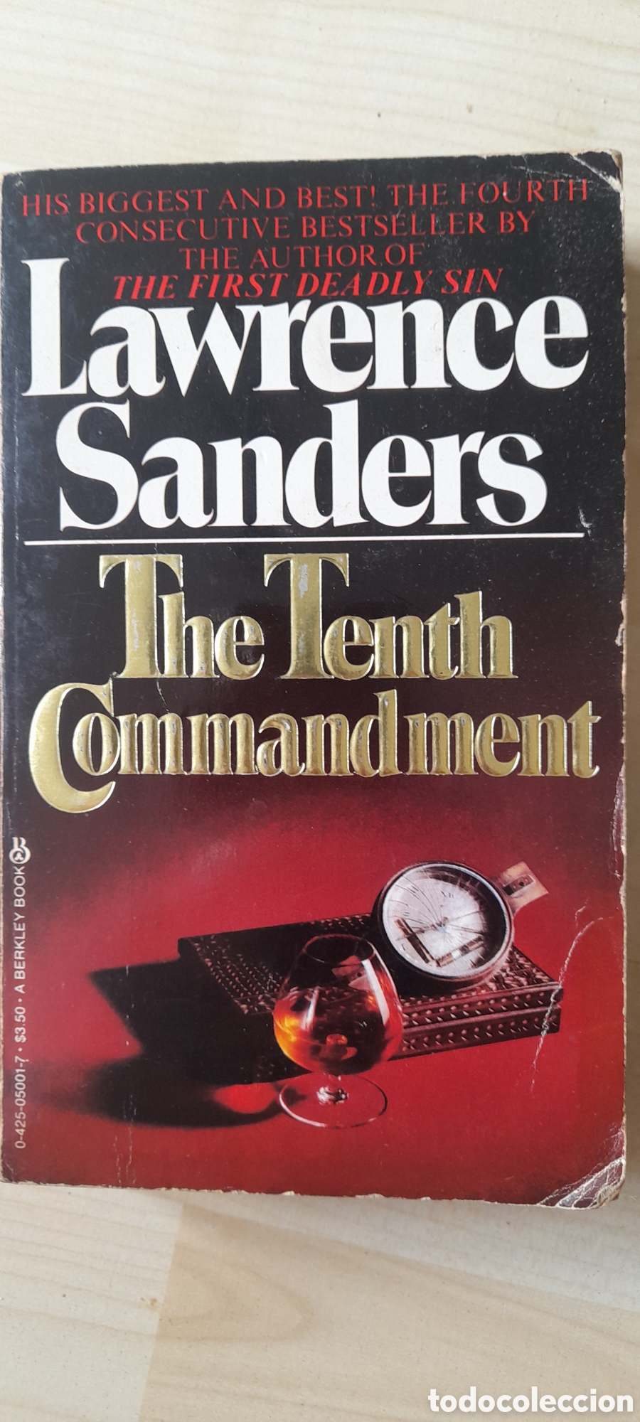Libros de segunda mano: The ten commandment. Lawrence Sanders - Foto 1