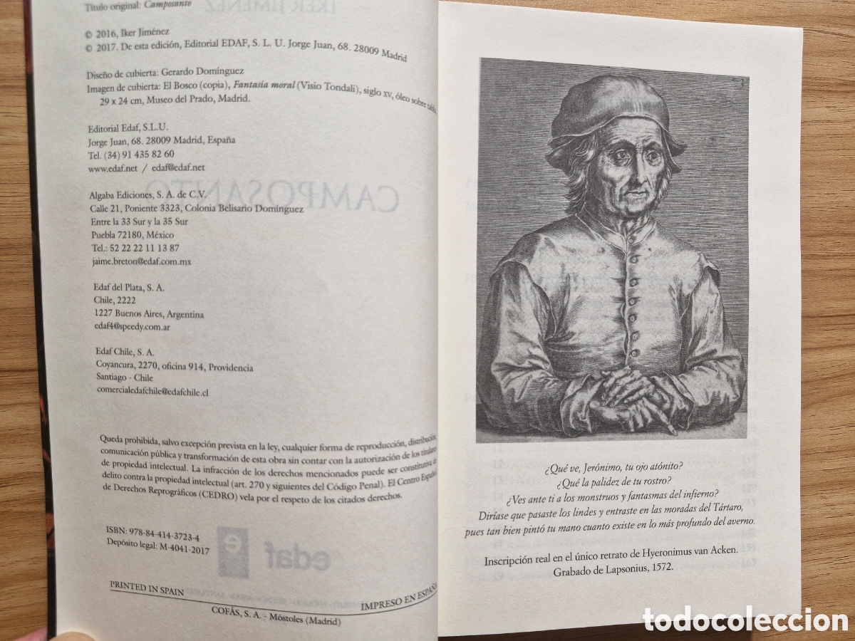 Libros de segunda mano: CAMPOSANTO - Iker Jim&eacute;nez - Foto 4