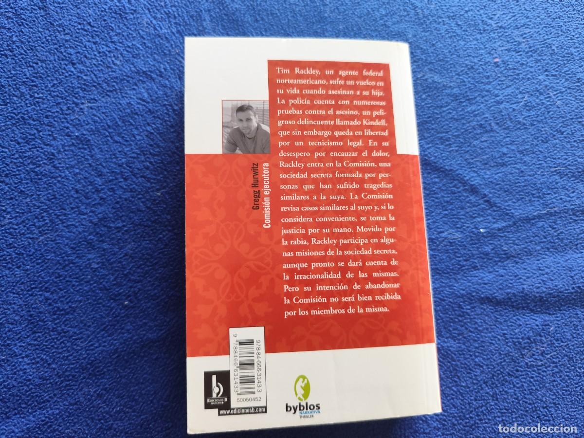 Libros de segunda mano: Comisi&oacute;n Ejecutora Greg Hurwitz Ediciones B,S.A. 2007 - Foto 3