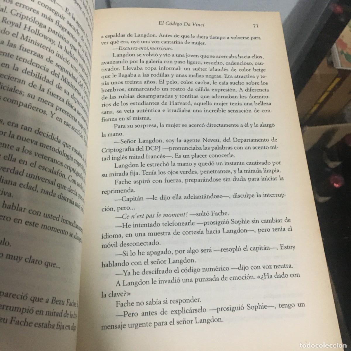 Libros de segunda mano: EL C&Oacute;DIGO DA VINCI. DAN BROWN - Foto 4