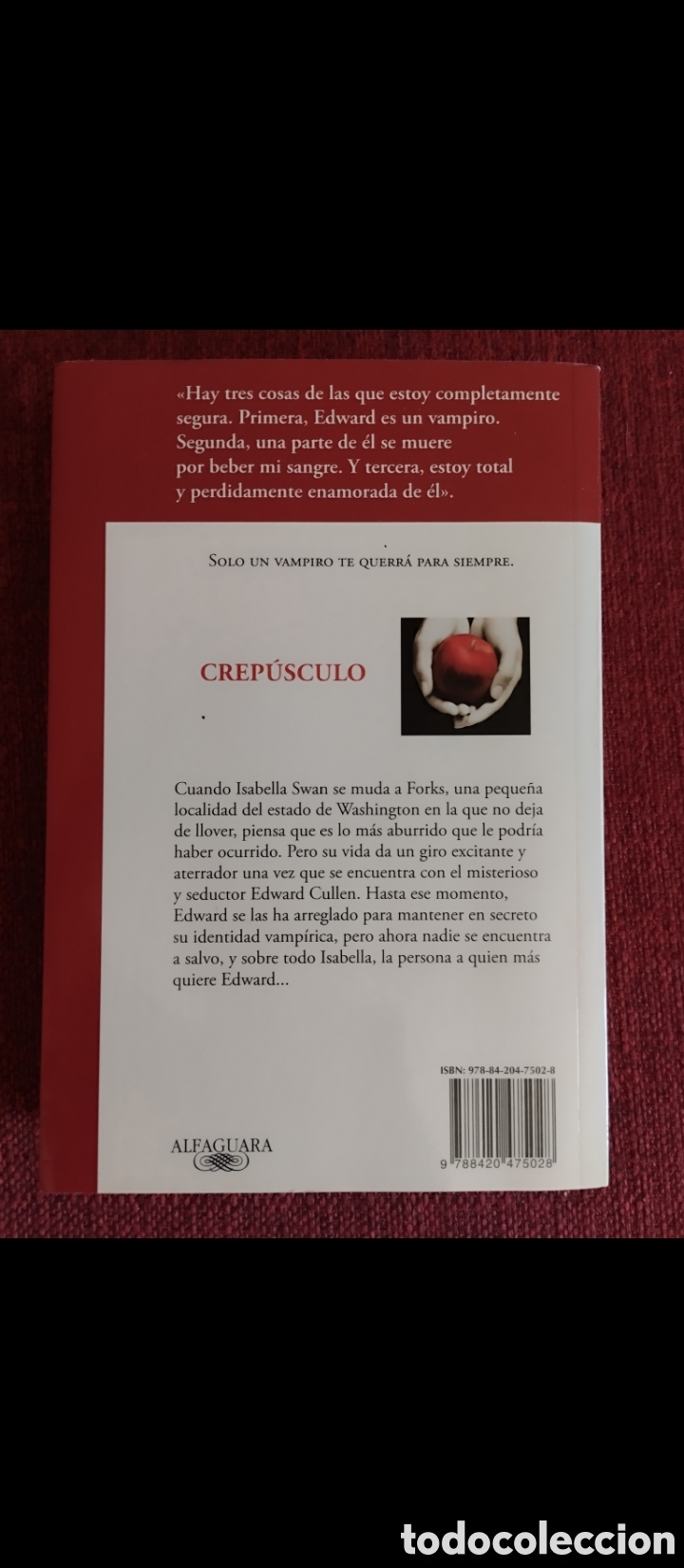 Libros de segunda mano: &rdquo;Crep&uacute;sculo&rdquo;. Stephanie Meyer. - Foto 3