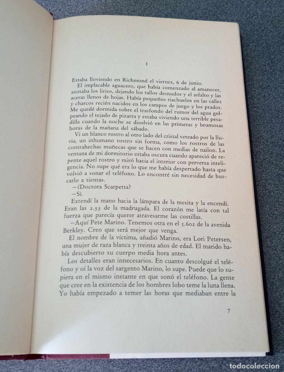 Libros de segunda mano: Post Mortem Patricia D.Cornwell - Foto 4