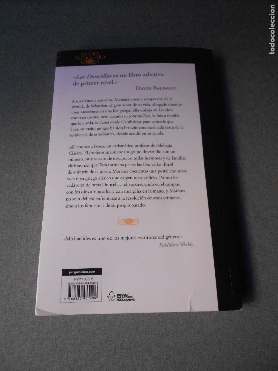 Libros de segunda mano: LAS DONCELLAS. ALEX MICHAELIDES - Foto 4