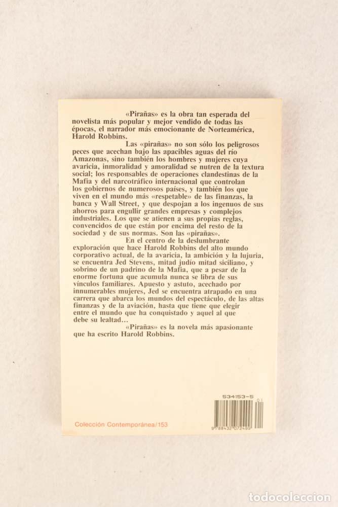Libros de segunda mano: Pira&ntilde;as - Harold Robbins - Foto 2