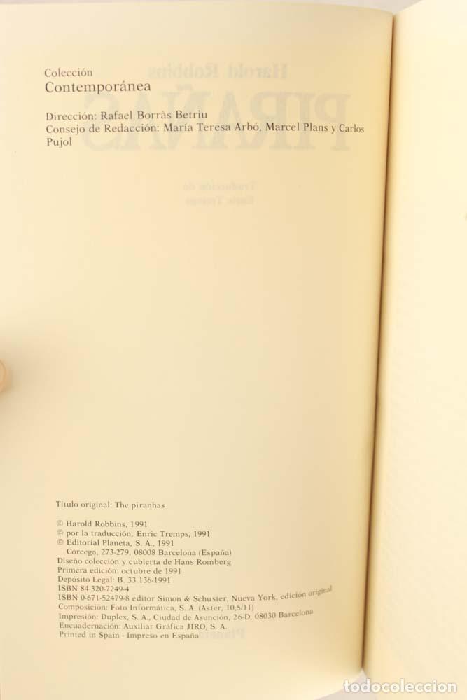 Libros de segunda mano: Pira&ntilde;as - Harold Robbins - Foto 3