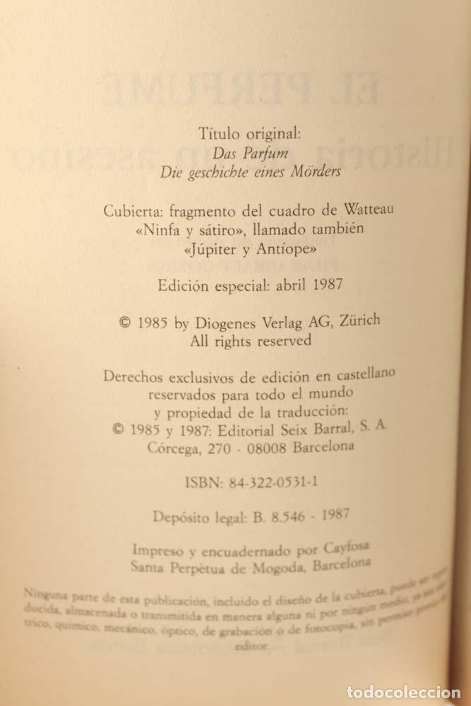 Libros de segunda mano: El perfume - Patrick S&uuml;skind - Foto 3