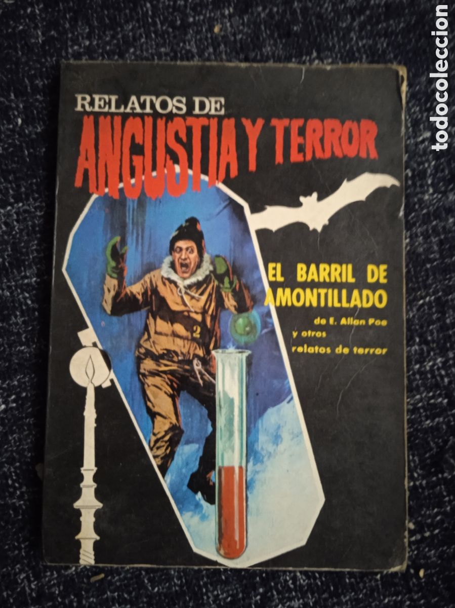 Libri di seconda mano: RELATOS DE ANGUSTIA Y TERROR. - EL BARRIL DE AMONTILLADO. / E. ALLAN POE. -ED. FERMA