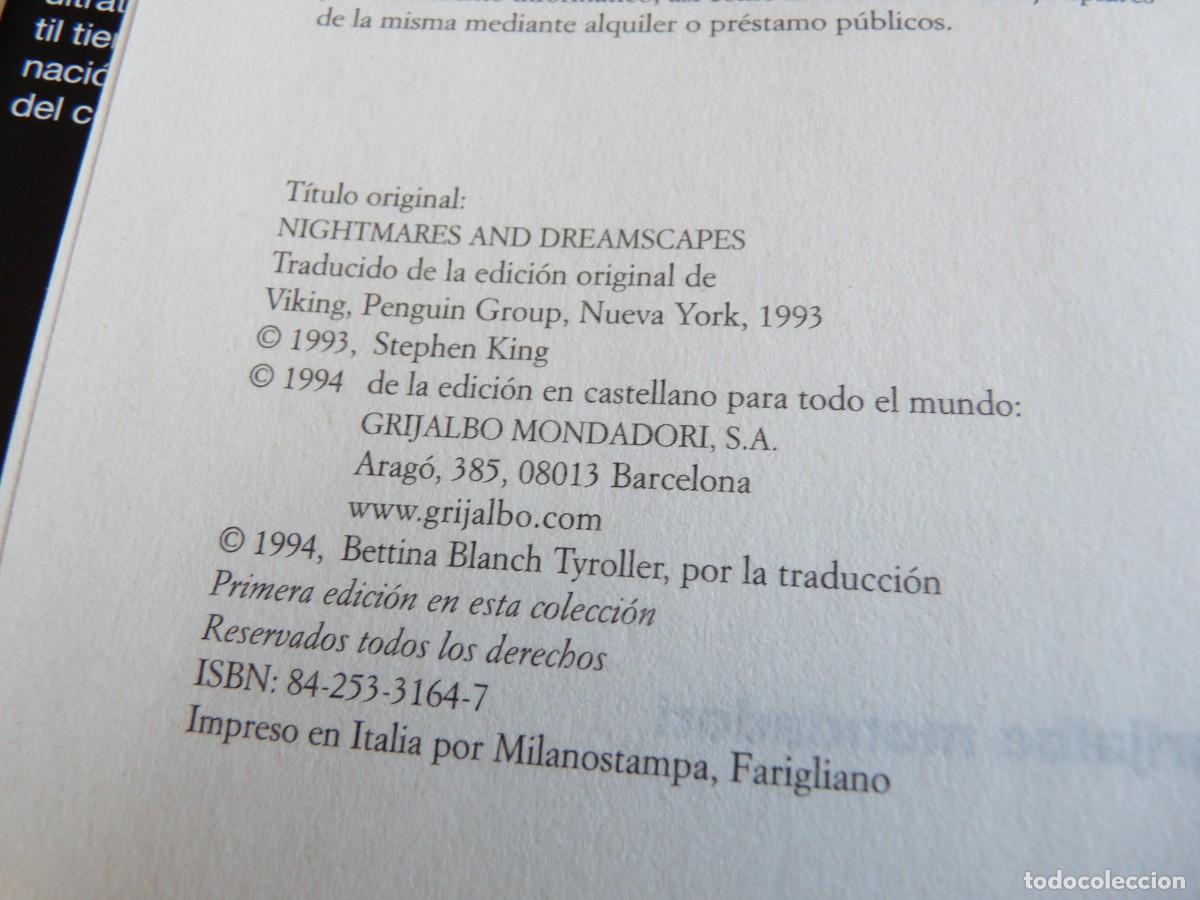 Libros de segunda mano: Pesadillas y alucinaciones Stephen King Ref: 2-40 - Foto 5