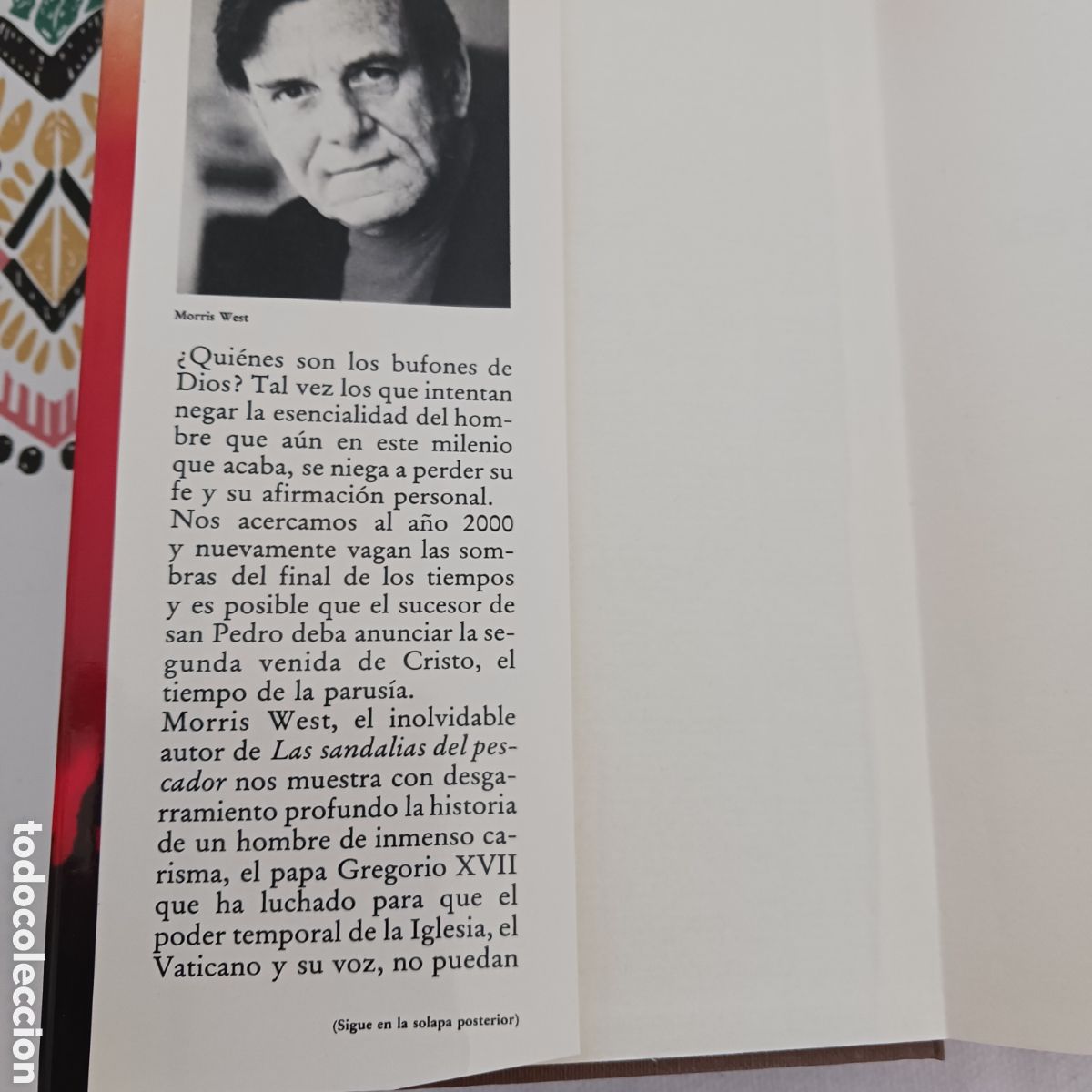 Libros de segunda mano: Los Bufones de Dios de Morris West - Foto 3