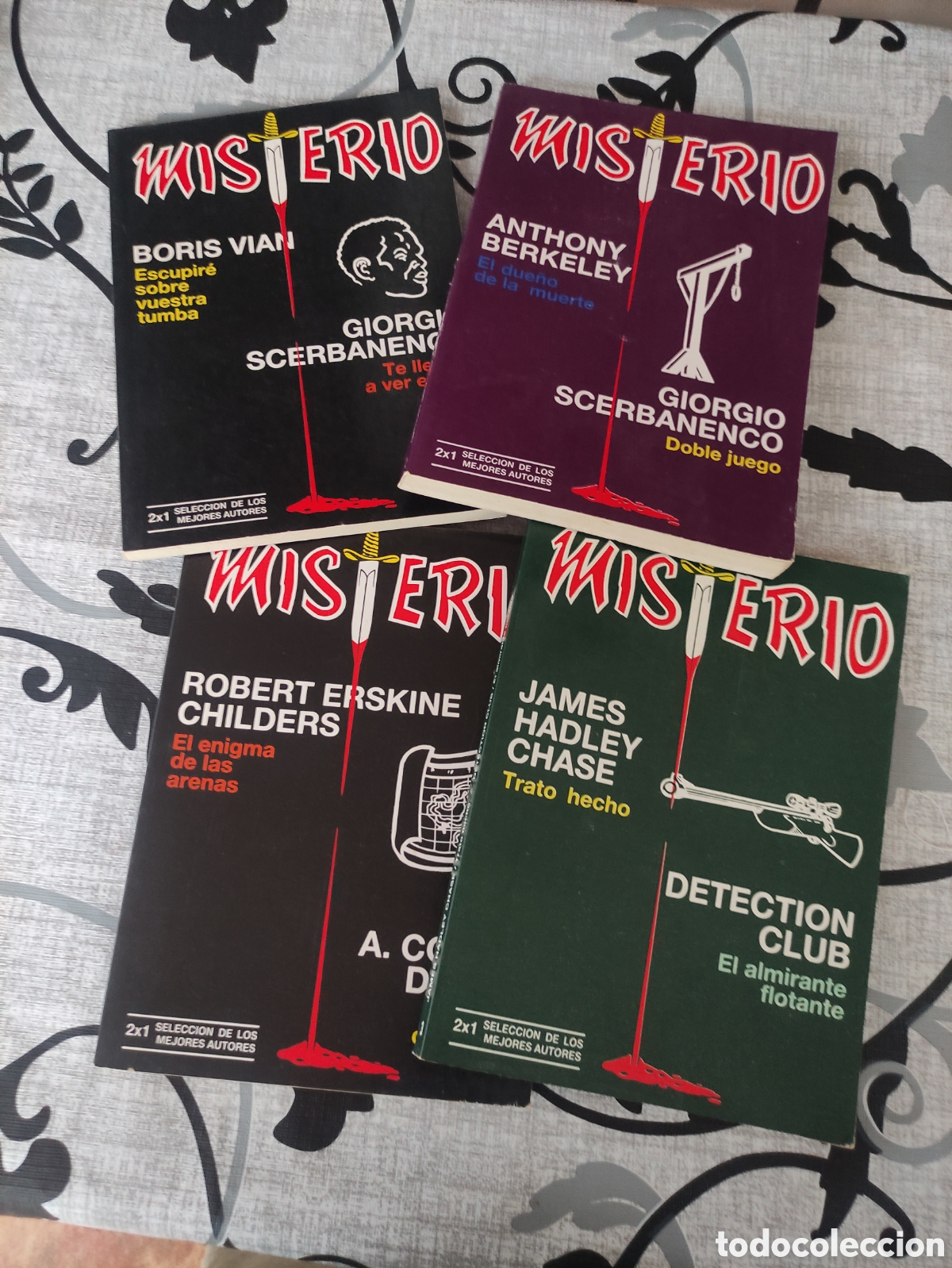 Libros de segunda mano: Libros de misterio de diferentes autores