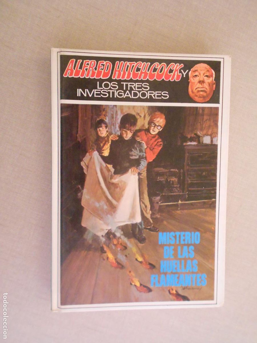 Libros de segunda mano: MISTERIO DE LAS HUELLAS FLAMEANTES N&ordm; 15 - ALFRED HITCHCOCK Y LOS TRES INVESTIGADORES-MOLINO 1989