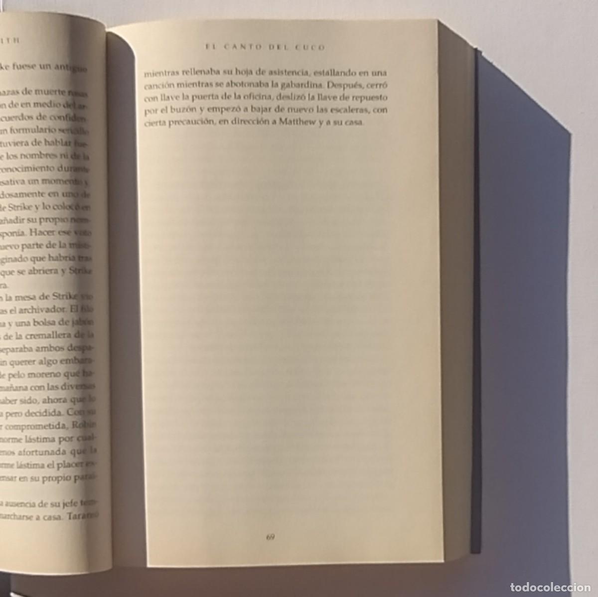 Libros de segunda mano: El canto del cuco &ndash; Robert Galbraith - Foto 3