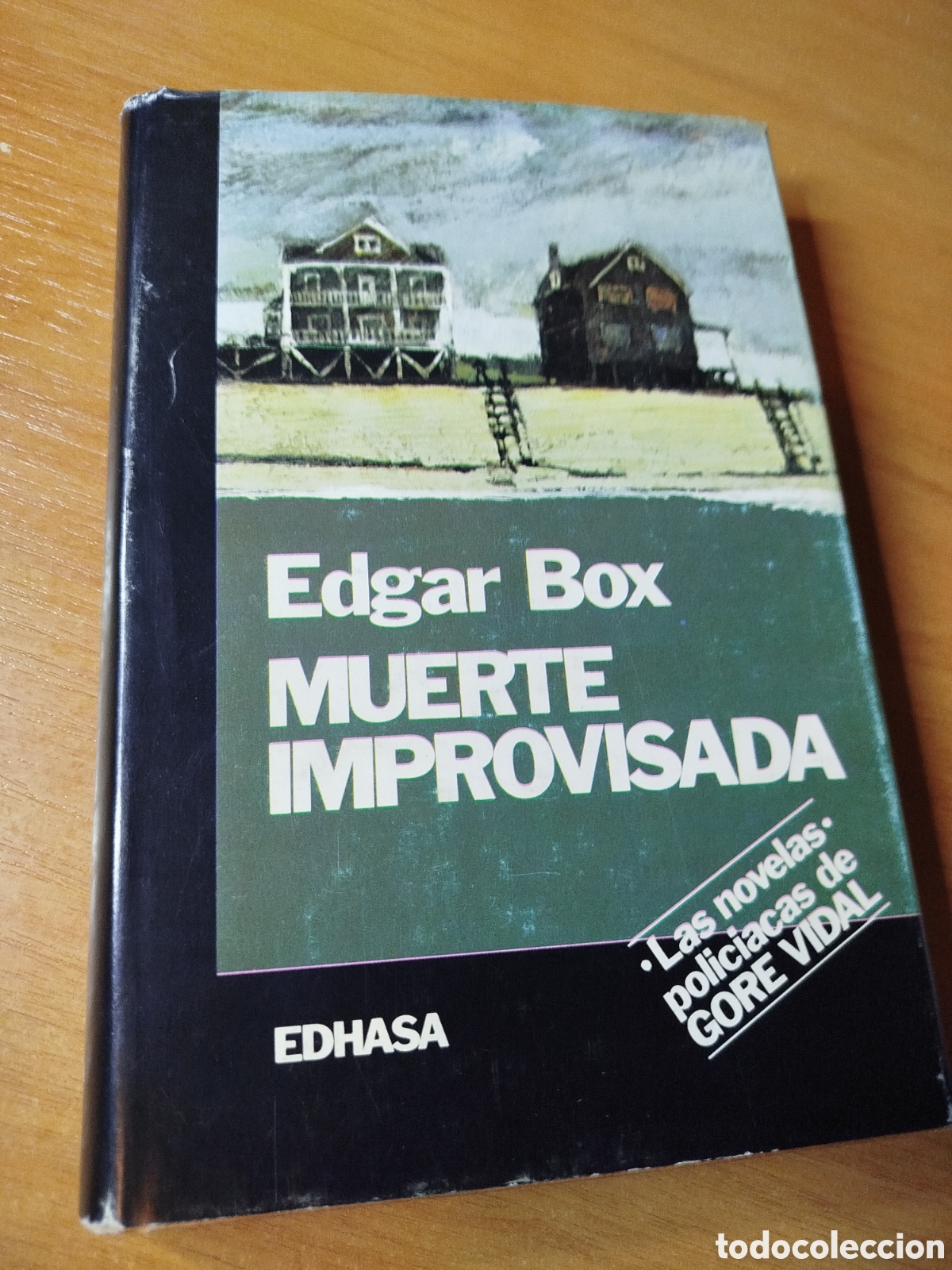 Libros de segunda mano: Muerte improvisada. Edgar box. Gore Vidal - Foto 1