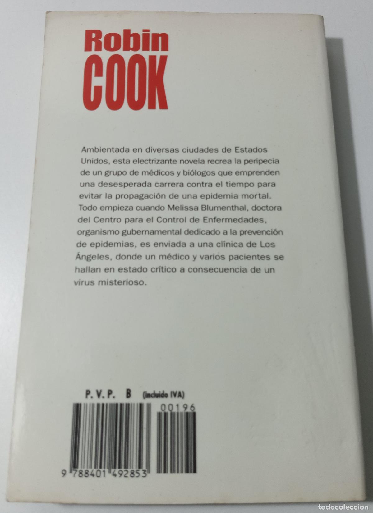 Libros de segunda mano: Epidemia - Cook, Robin - Foto 2