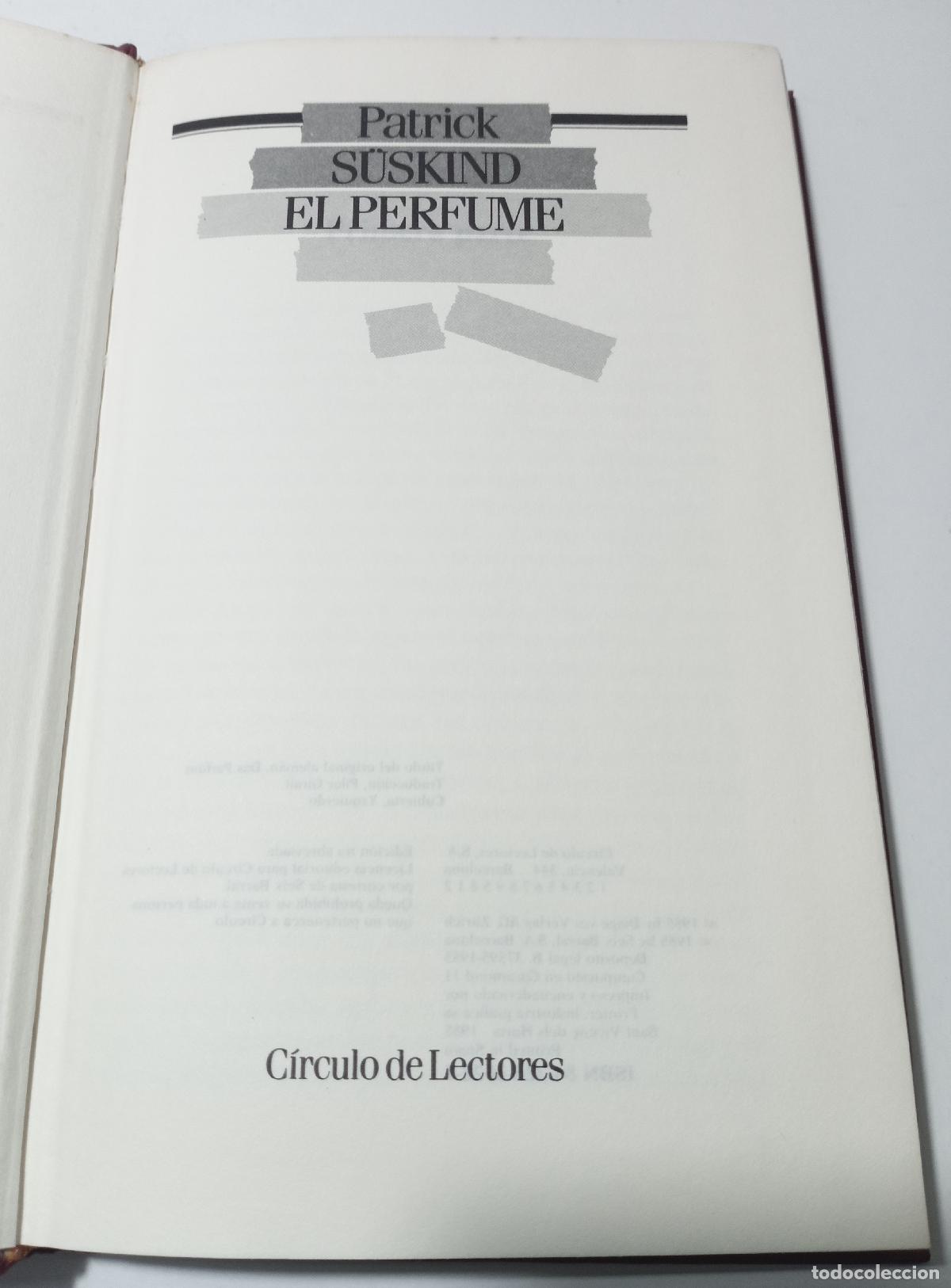 Libros de segunda mano: El perfume - Suskind, Patrick - Foto 1