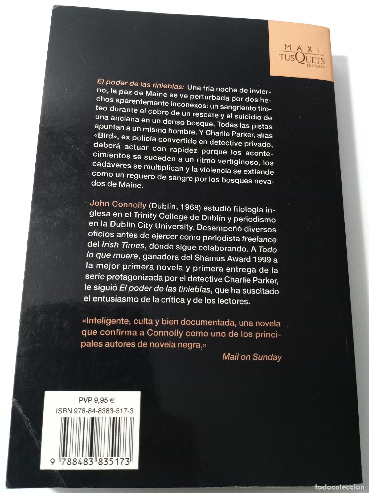 Libros de segunda mano: El poder de las tinieblas - Connolly, John - Foto 3
