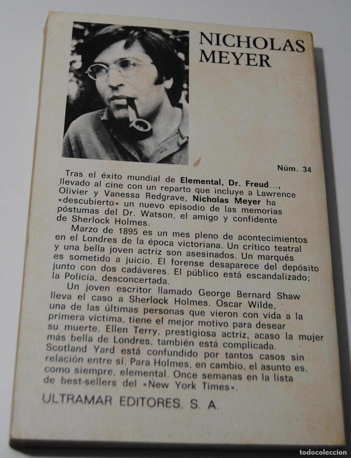 Libros de segunda mano: Horror en Londres - Meyer, Nicholas - Foto 2
