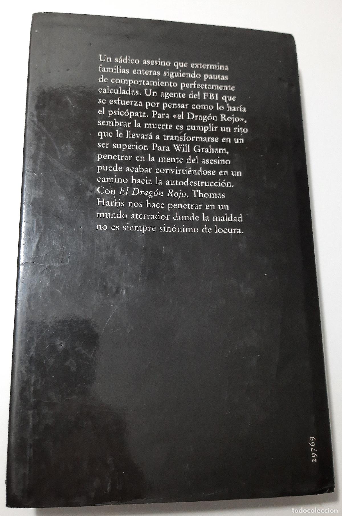 Libros de segunda mano: El dragon rojo - Harris, Thomas - Foto 4