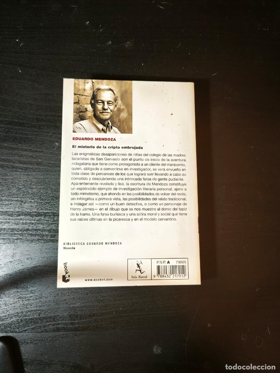 Libros de segunda mano: El misterio de la cripta embrujada - Eduardo Mendoza - Foto 2