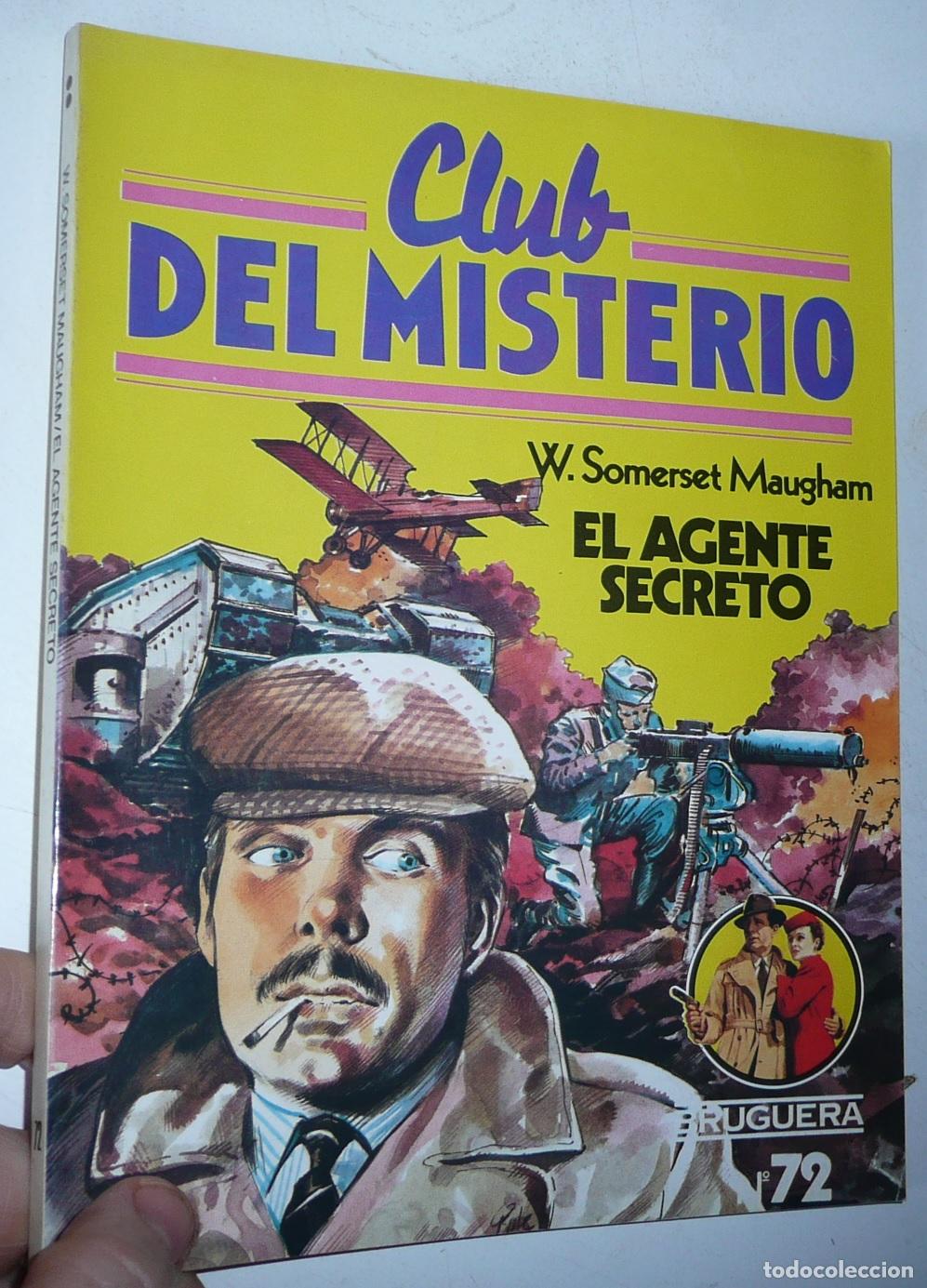 Libri di seconda mano: Club del Misterio N&ordm; 72 El agente secreto - William Somerset Maugham (Bruguera, 1982)
