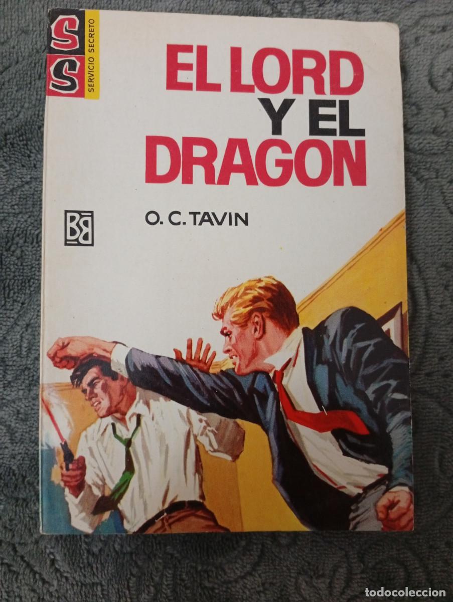 Libros de segunda mano: novelas antiguas bolsilibros servicio secreto n&ordm; 897 El Lord y el Dragon O. C. Tavin