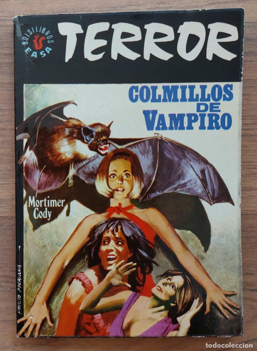 Livres d'occasion: EASA TERROR N&ordm; 60-COLMILLOS DE VAMPIRO (MORTIMER CODY) NOVELAS-BOLSILIBROS-PULP