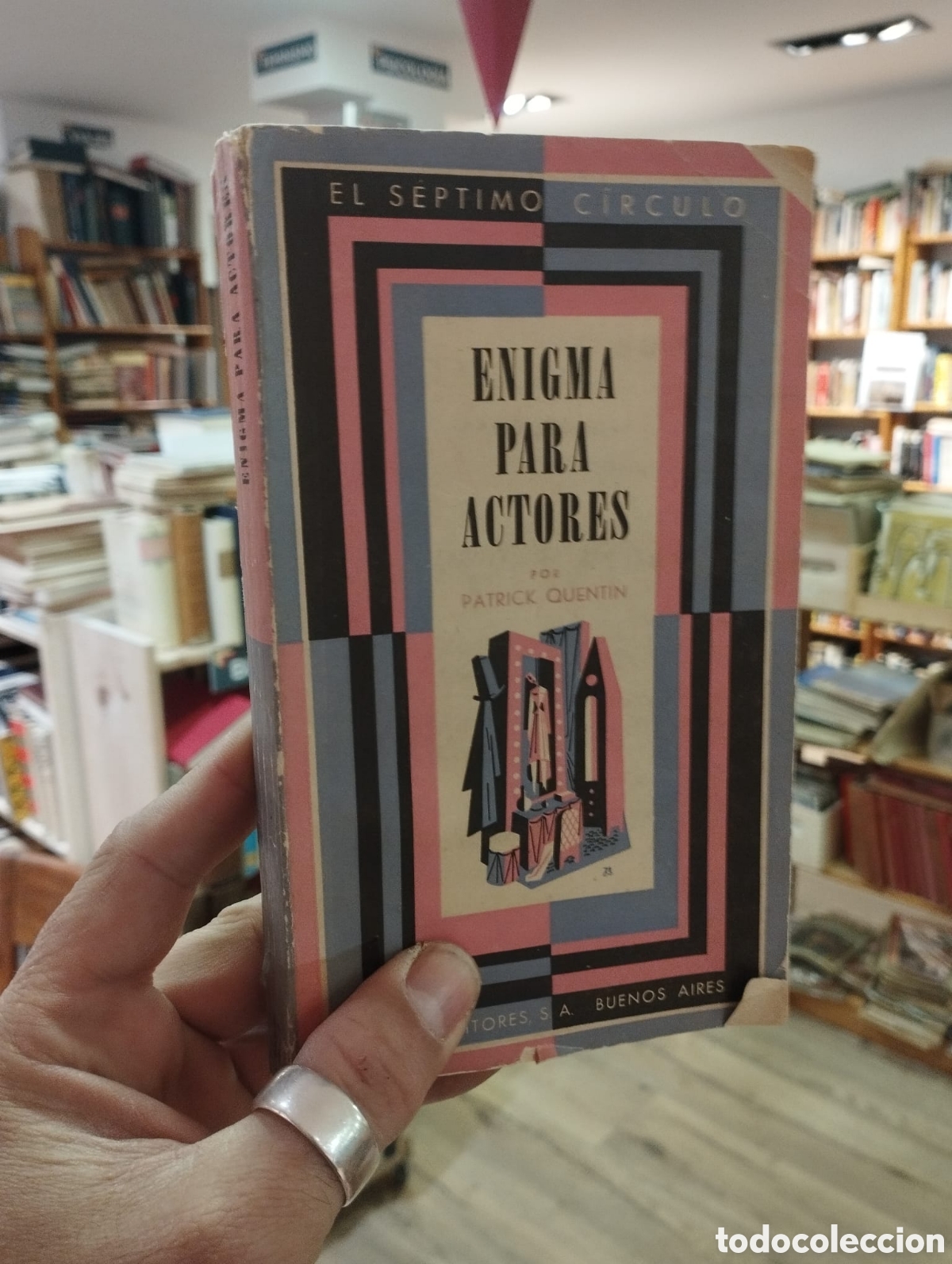 Libros de segunda mano: Enigma para actores - Patrick Quentin - Foto 1
