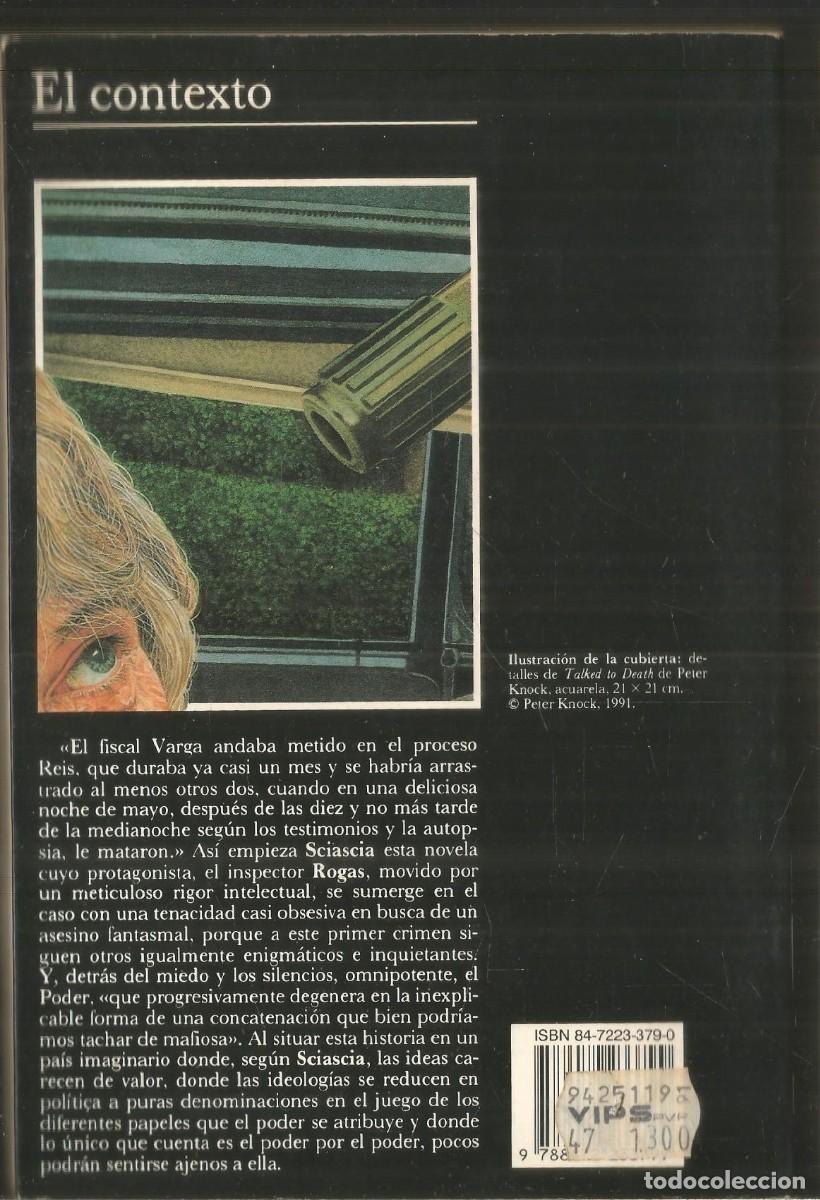 Libros de segunda mano: LEONARDO SCIASCIA. EL CONTEXTO. TUSQUETS. - Foto 2